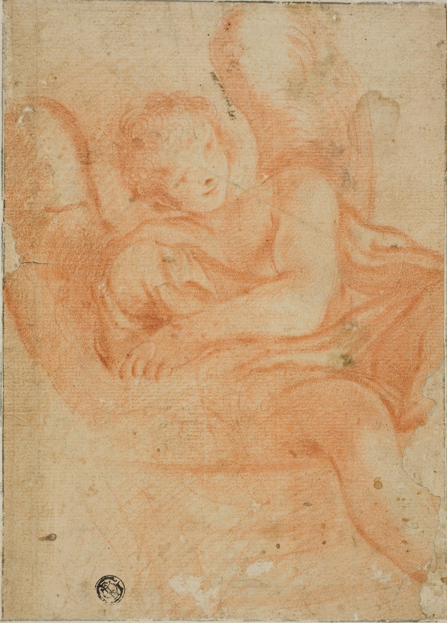 Anjo sentado de Unknown artist