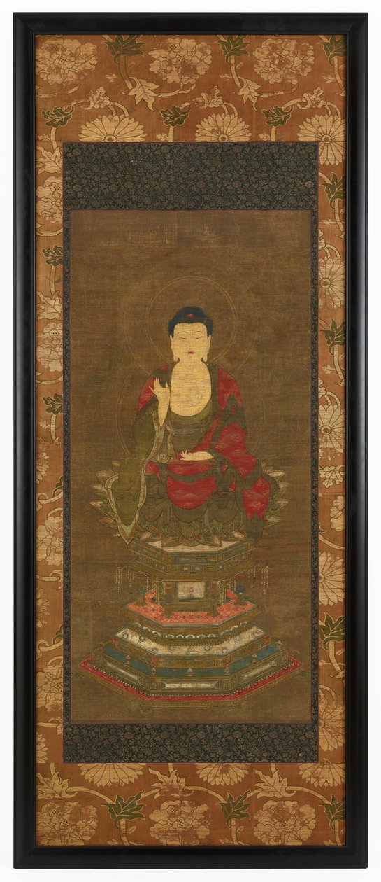 Pregação de Shakyamuni de Unknown artist