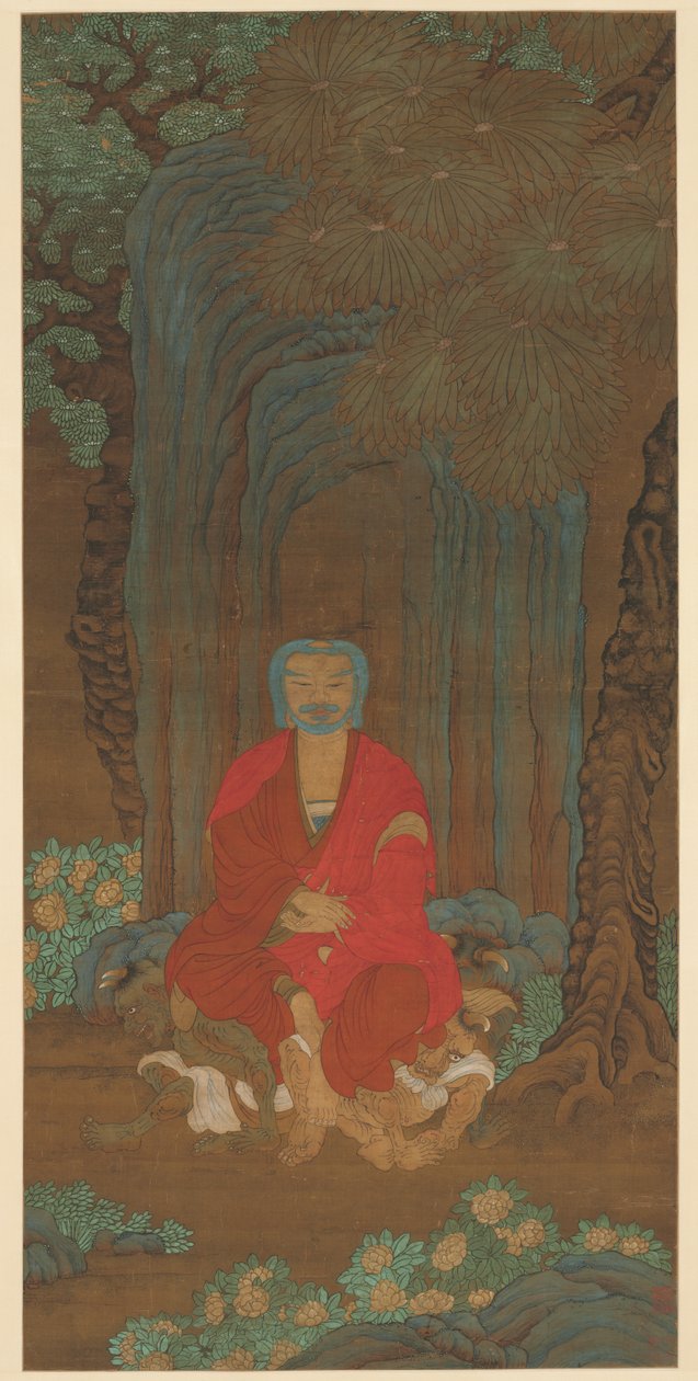 Shakyamuni sob a Árvore Bodhi de Unknown artist