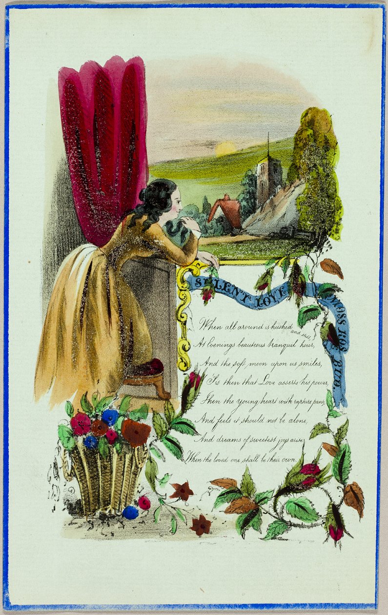 Amor silencioso (dia dos namorados) de Unknown artist