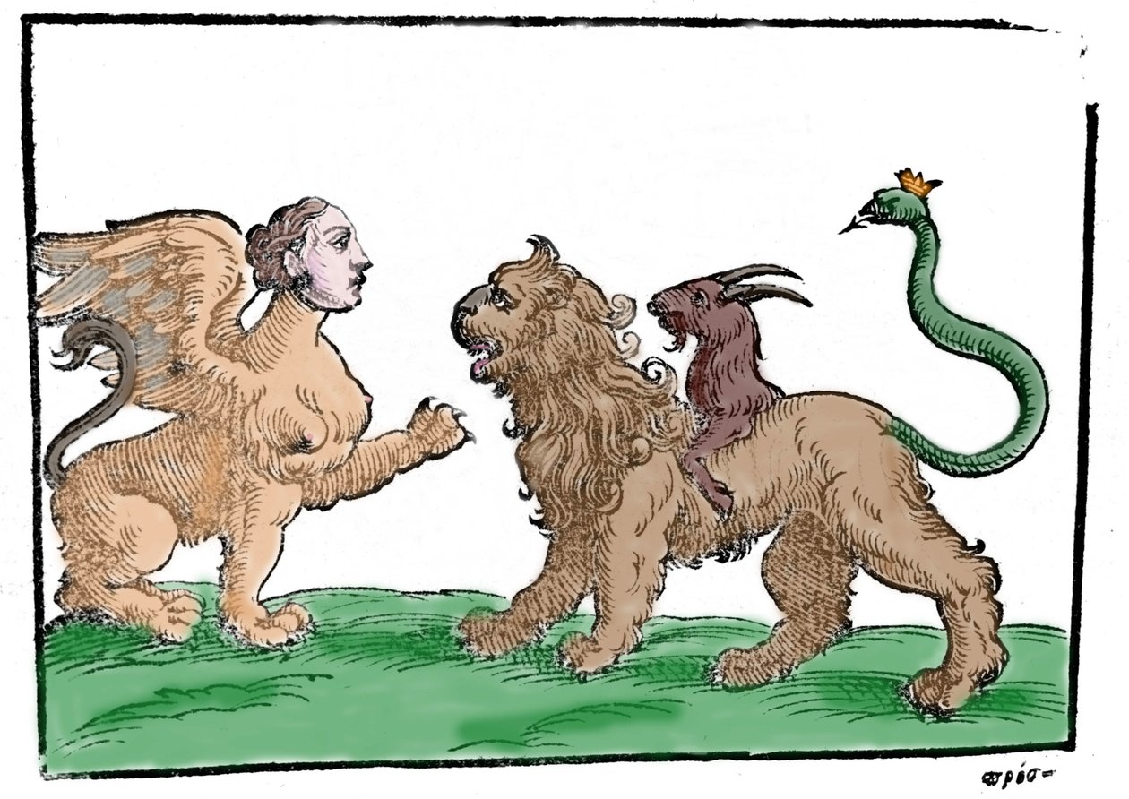 Esfinge contra Quimera d