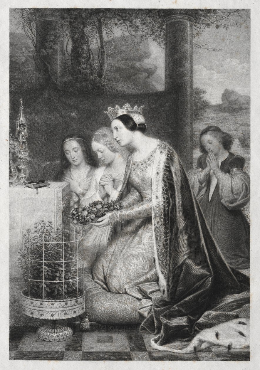 Santa Amélia, Rainha da Hungria de Unknown artist
