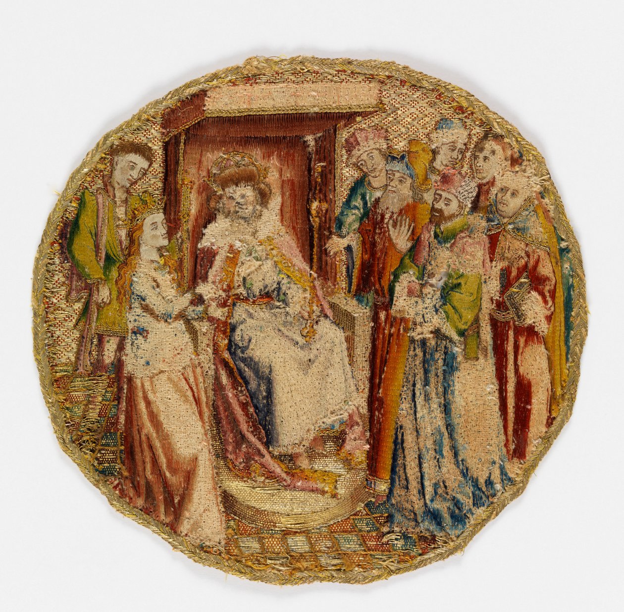 Santa Catarina confundindo os estudiosos diante do imperador Maxêncio de Unknown artist