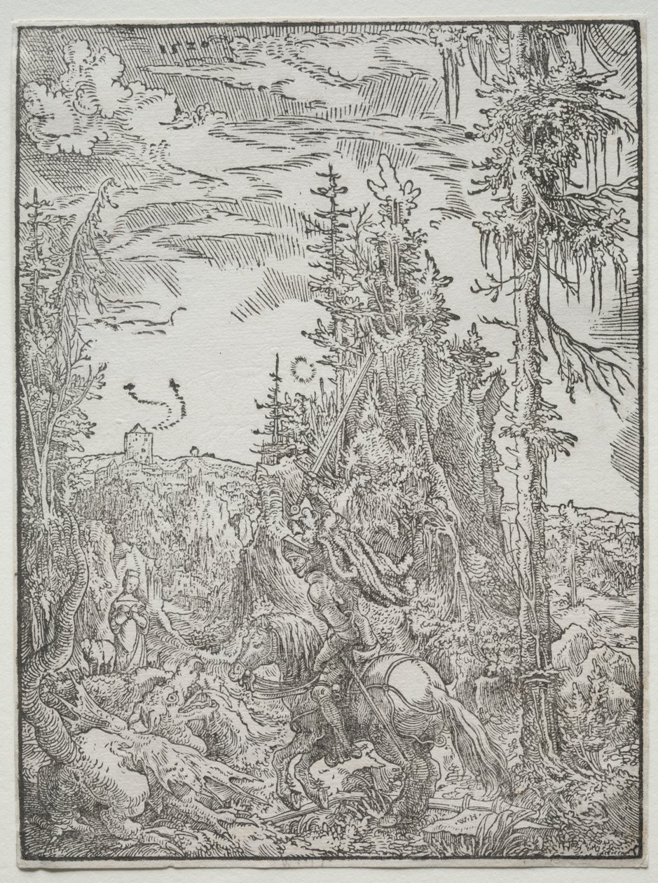 São Jorge e o Dragão de Unknown artist