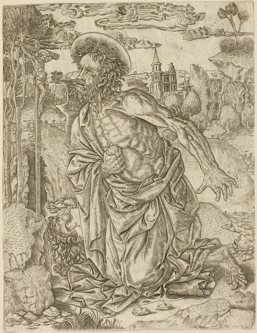 São Jerônimo em Penitência de Unknown artist