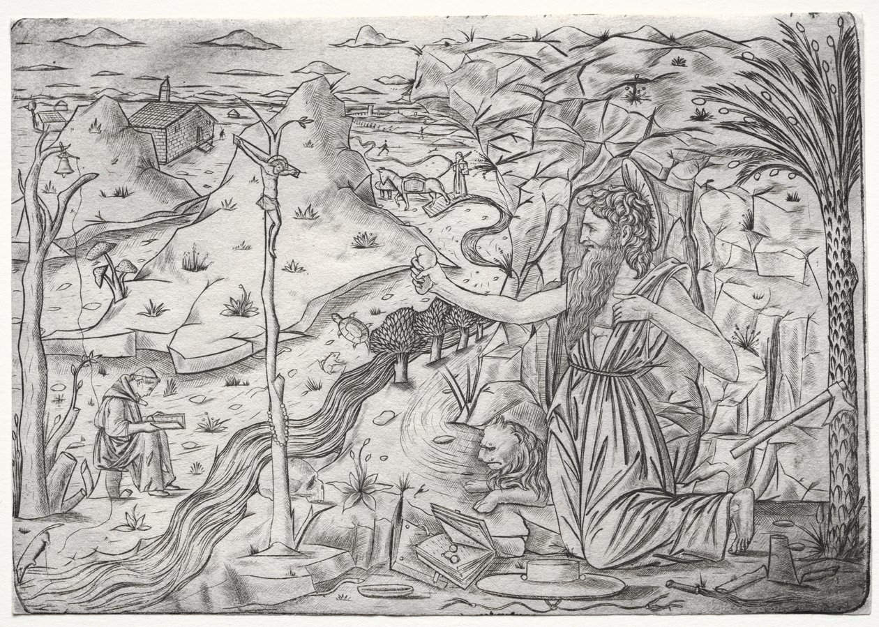 São Jerônimo em Penitência de Unknown artist