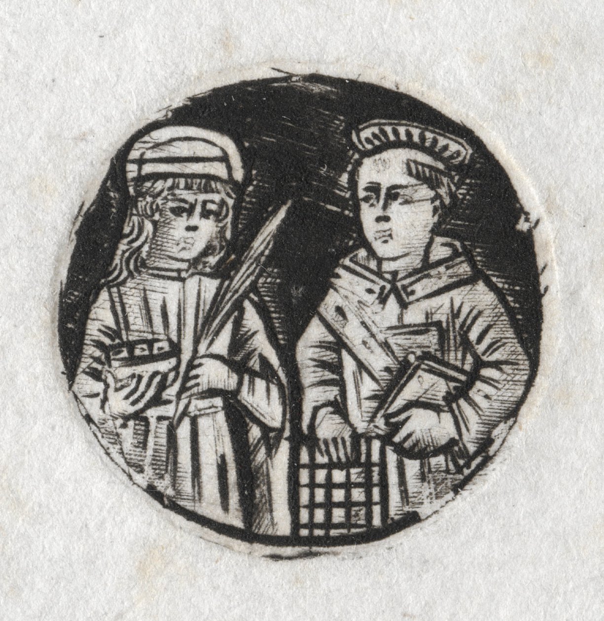 São Lourenço e Santa Lúcia de Unknown artist