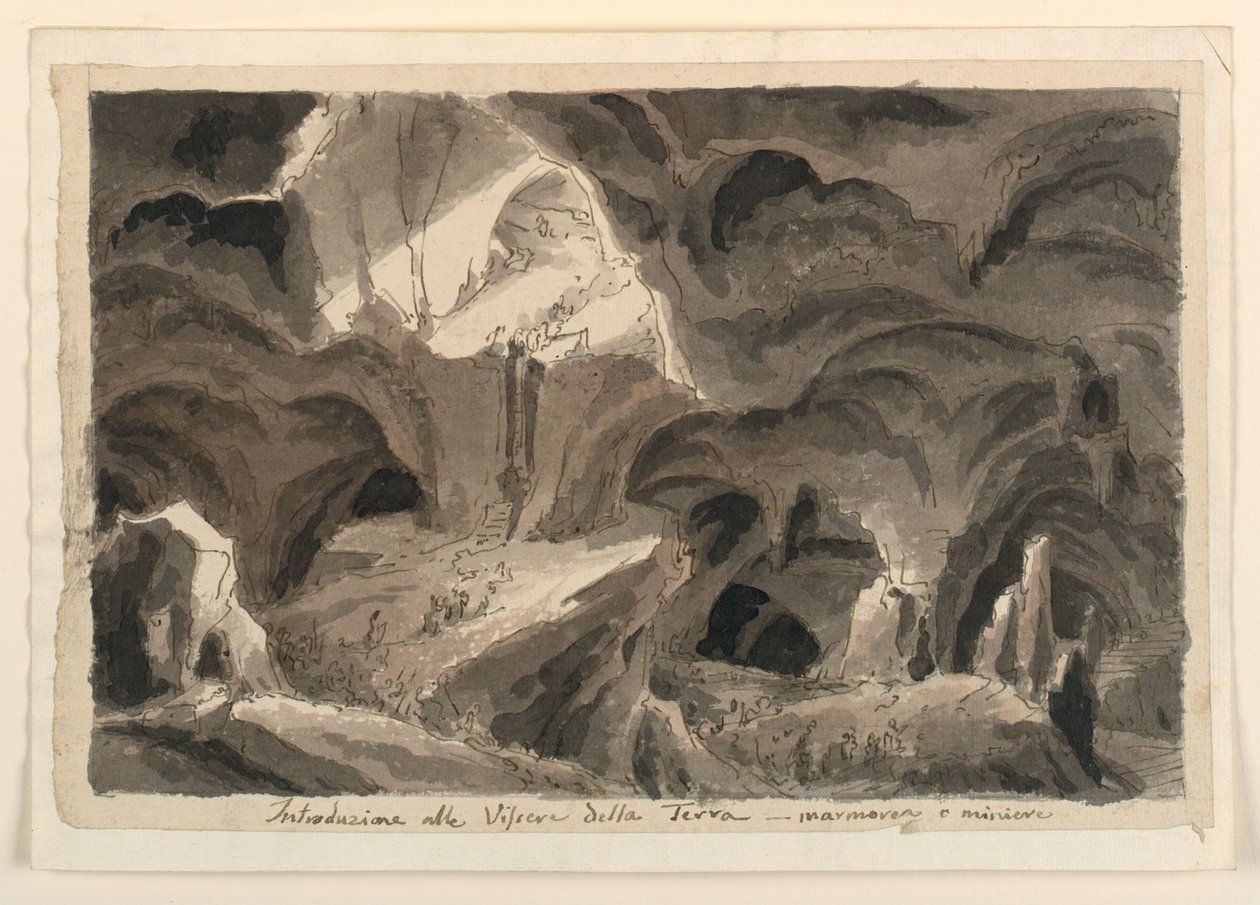 Cenário, Cavernas de Unknown artist