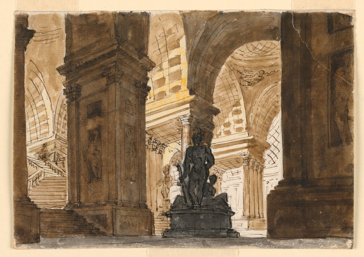 Cenário, Interior da Escadaria do Palácio de Unknown artist