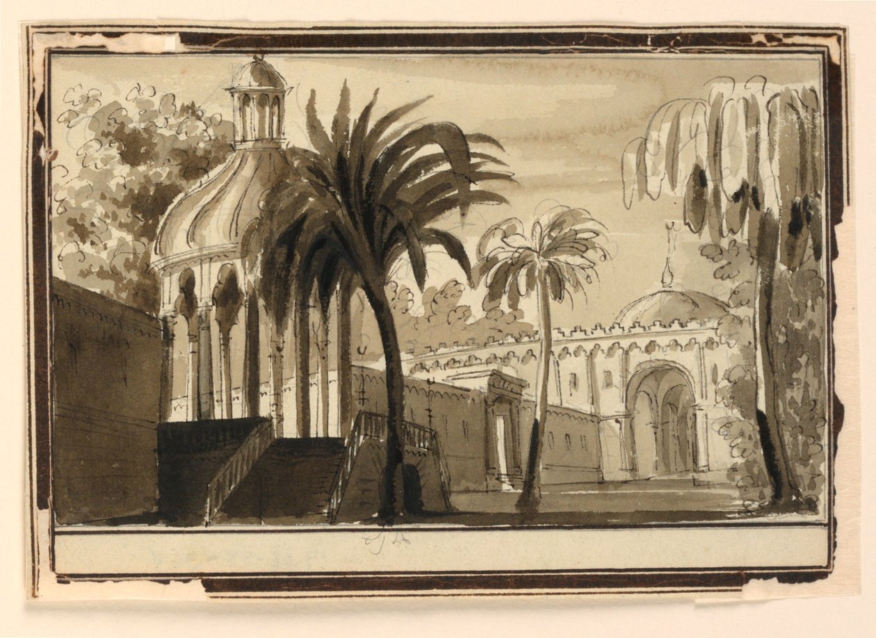 Cenário, Jardins Orientais de Unknown artist