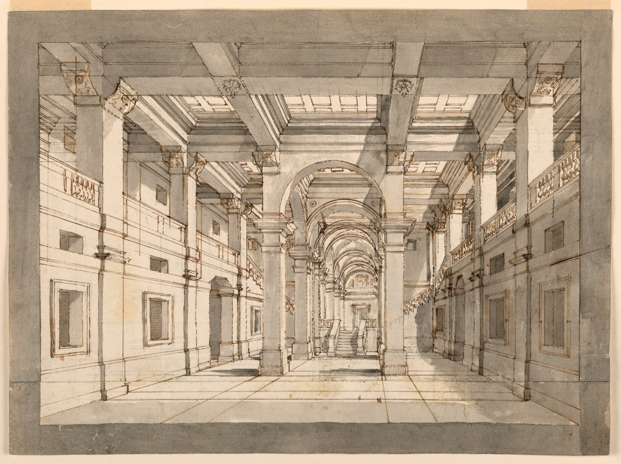 Cenário, Interior do Palácio de Unknown artist