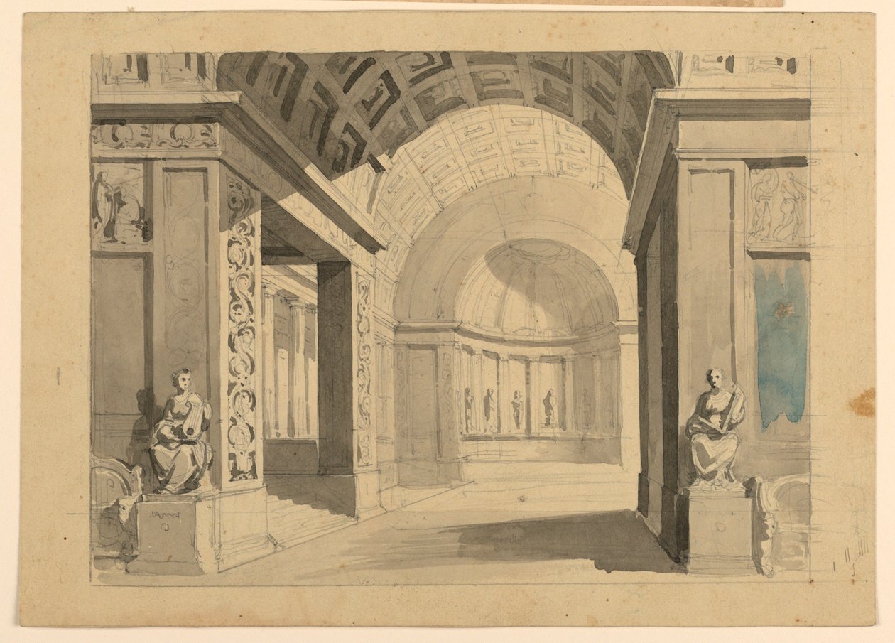 Cenário, Interior do Palácio de Unknown artist