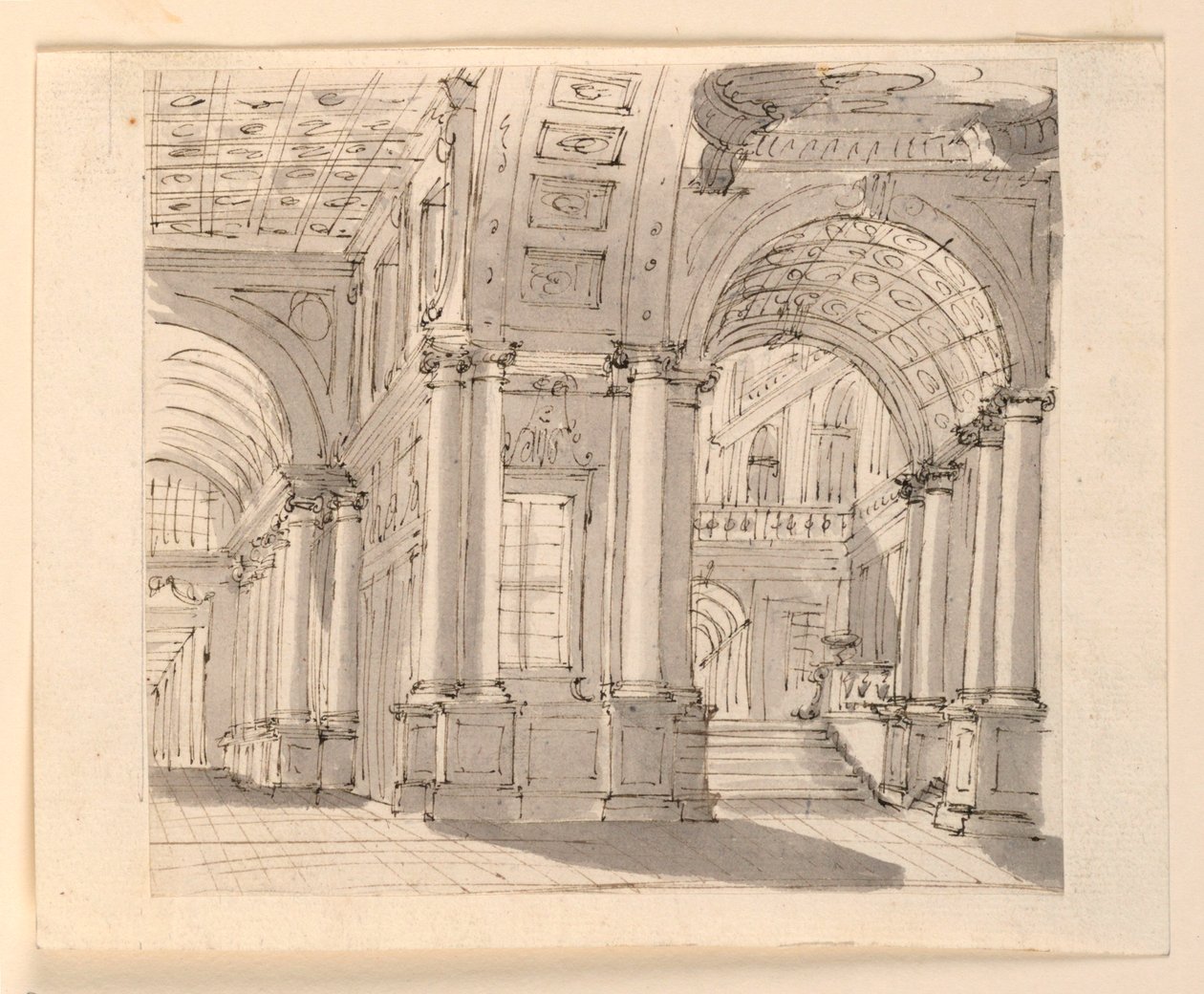 Cenário, Interior do Palácio de Unknown artist