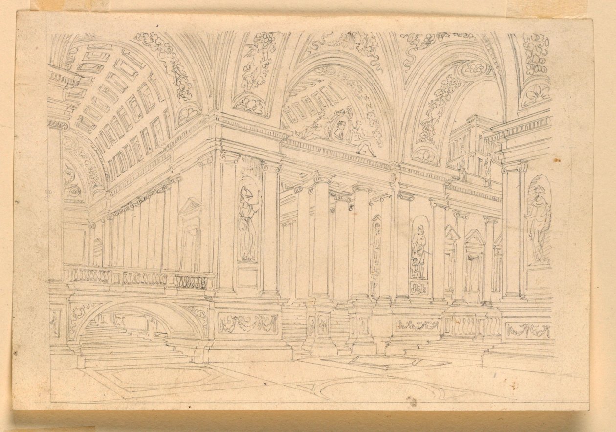 Cenário, Interior do Palácio de Unknown artist