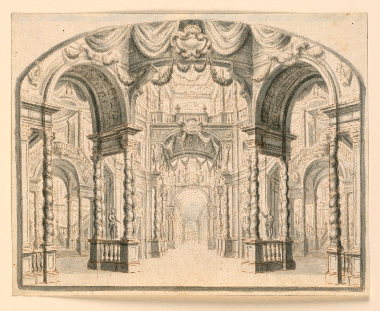 Cenário: Interior do Palácio de Unknown artist