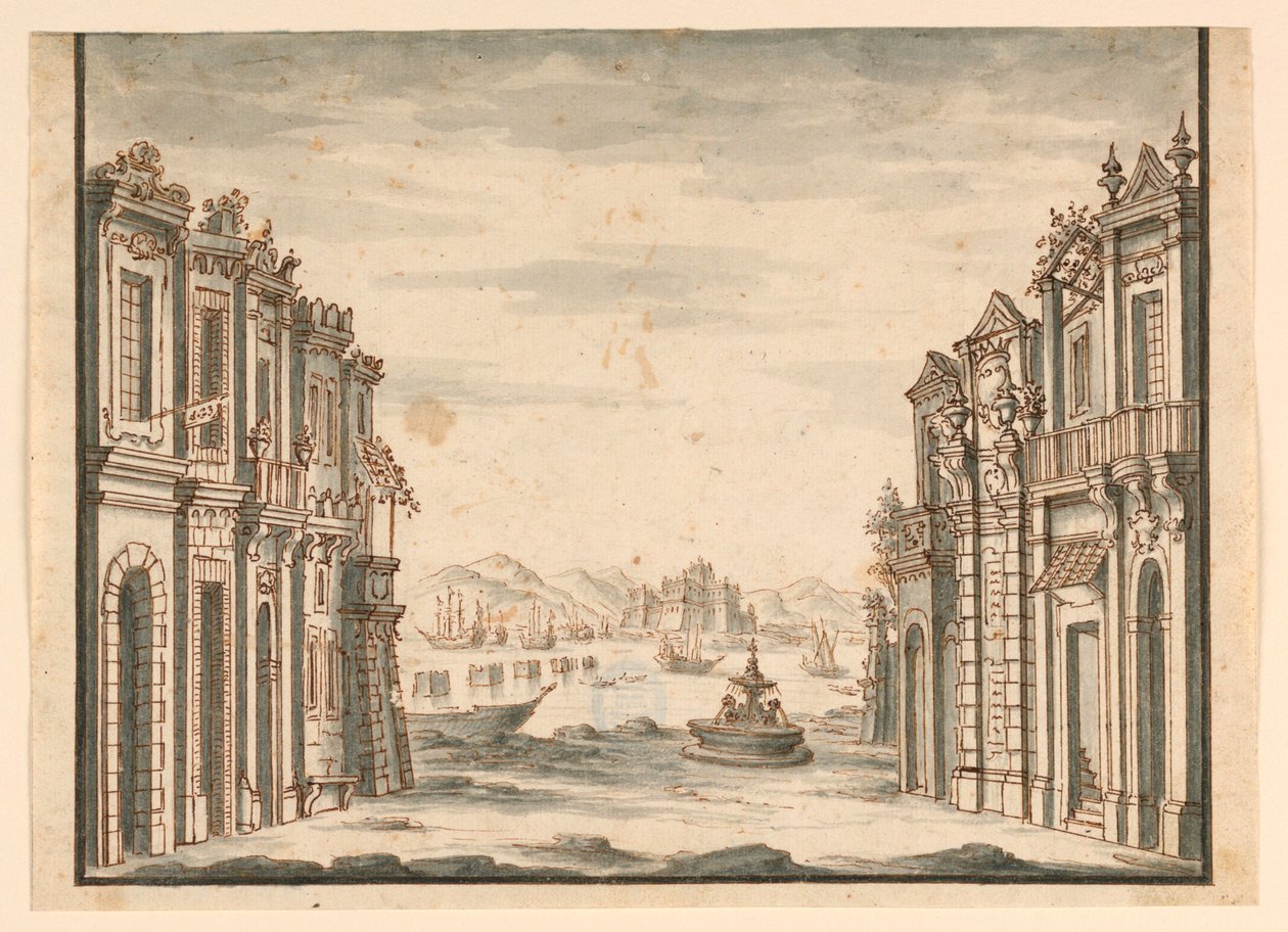 Cenário, Vista da Cidade de Unknown artist