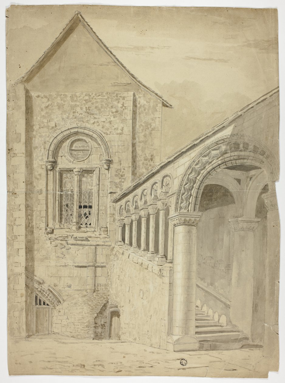 Escadaria...Green Court, Canterbury de Unknown artist