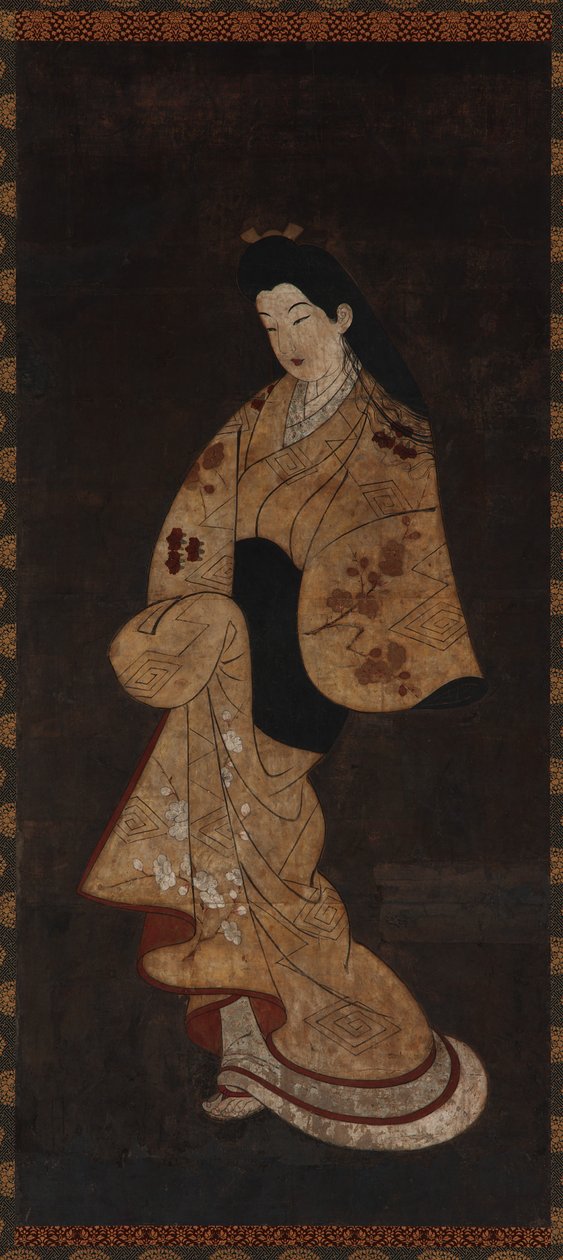Figura ereta de uma menina de Unknown artist