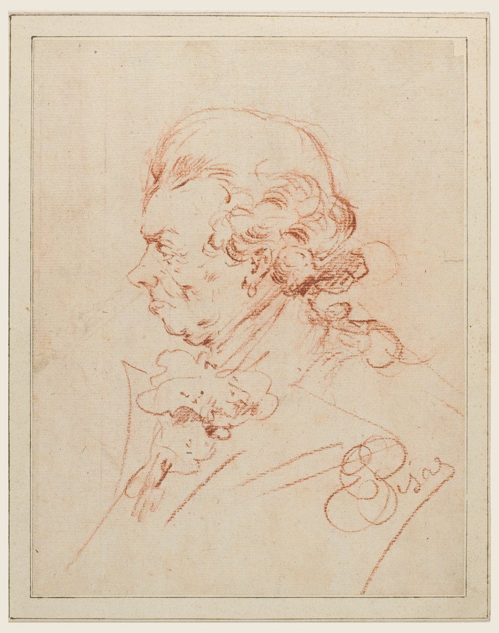 Estudo para Retrato de um Homem de Unknown artist