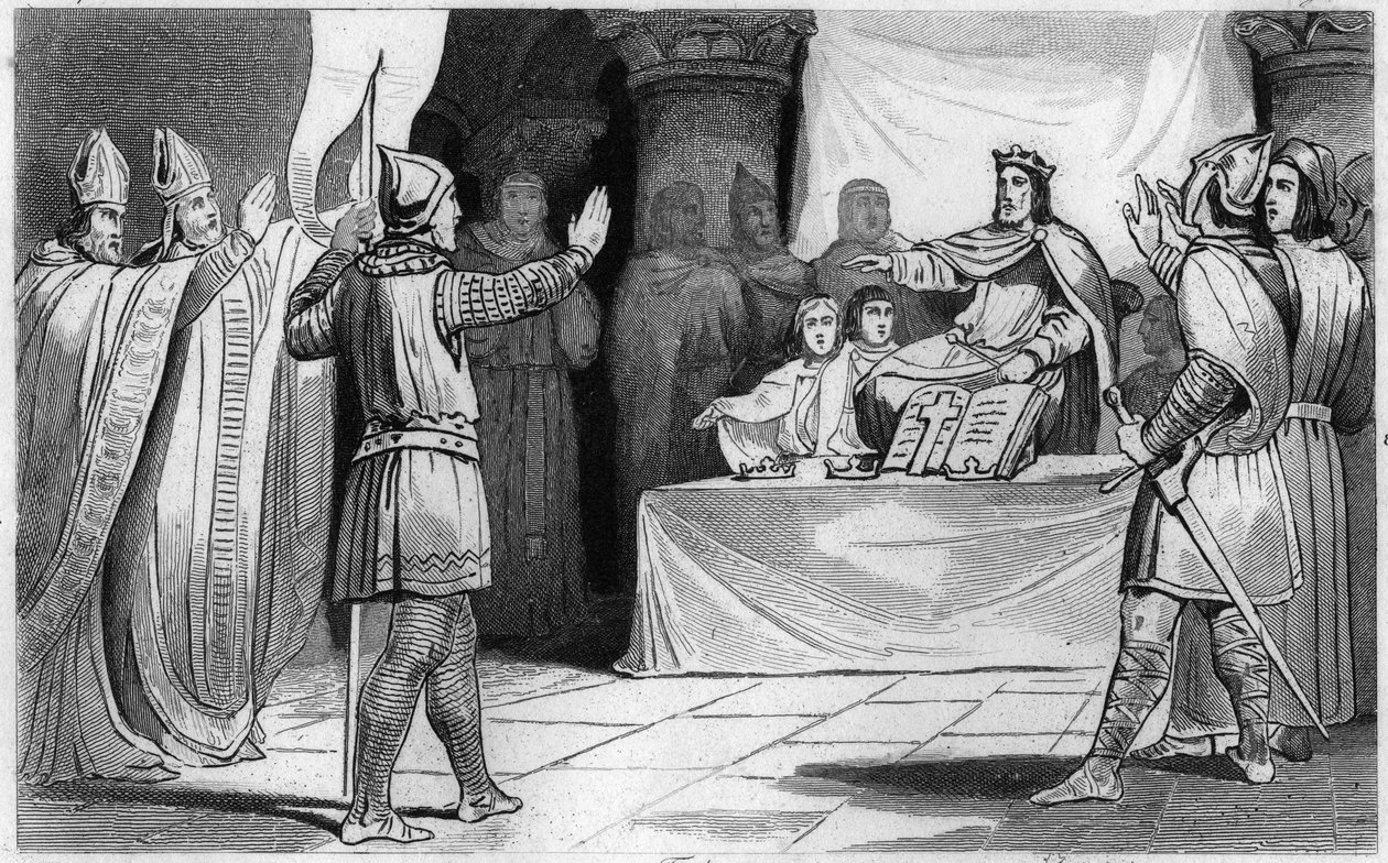 Sucessão de Luís 1.º, o Piedoso ou o Debonário, 816: o imperador do Ocidente de Unknown artist
