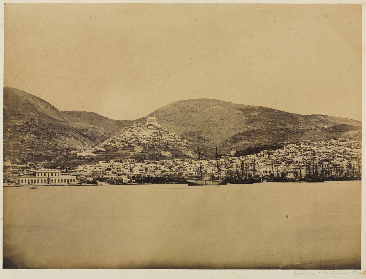 Syros, Centro do Comércio do Levante de Unknown artist