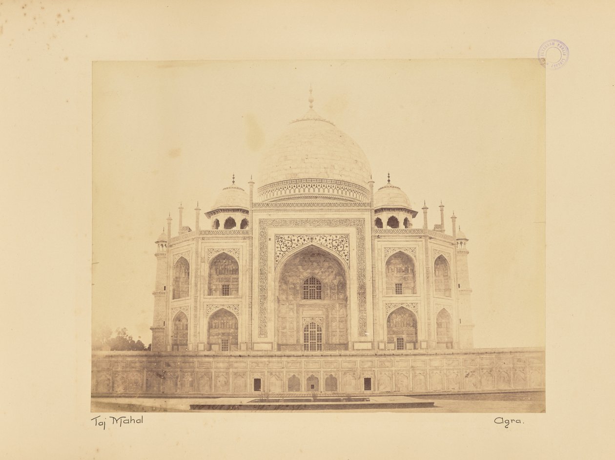 Taj Mahal. Agra de Unknown artist