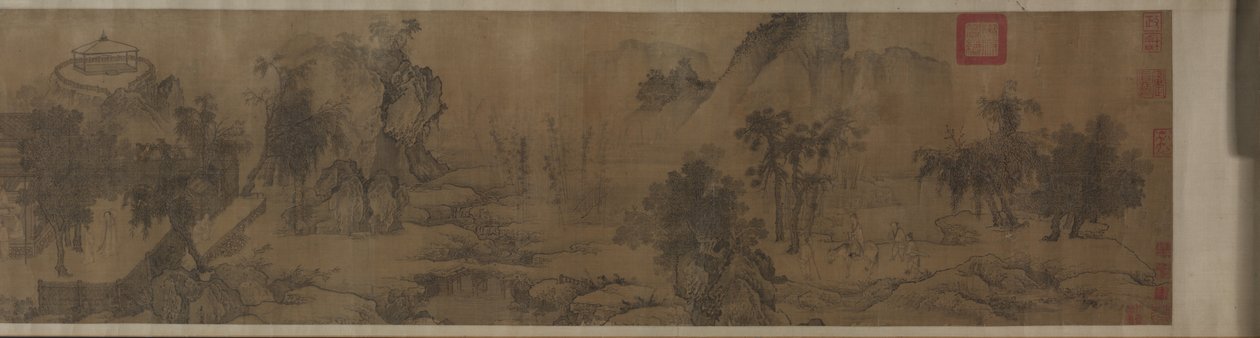 O retorno de Tao Yuanming para casa de Unknown artist
