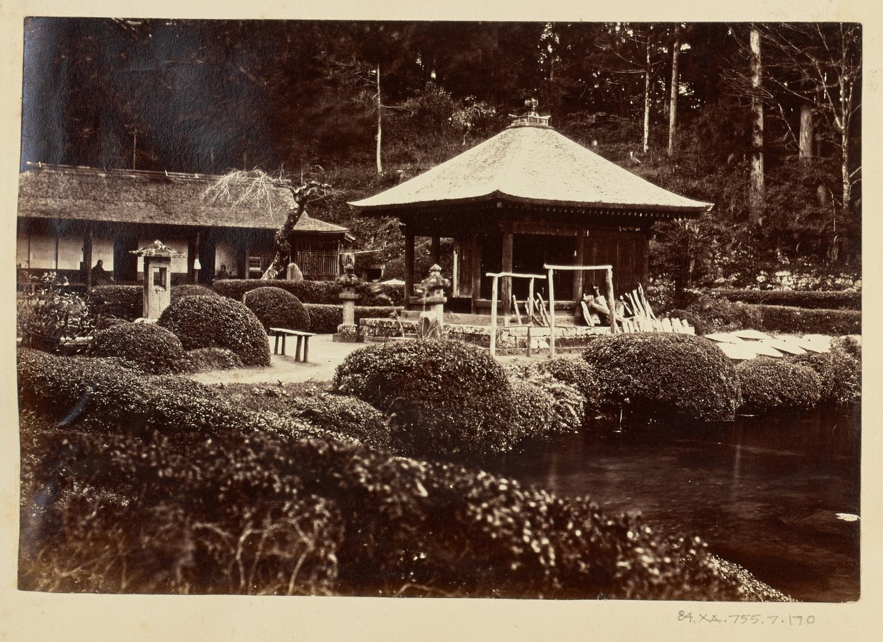 [Jardim do templo]. de Unknown artist