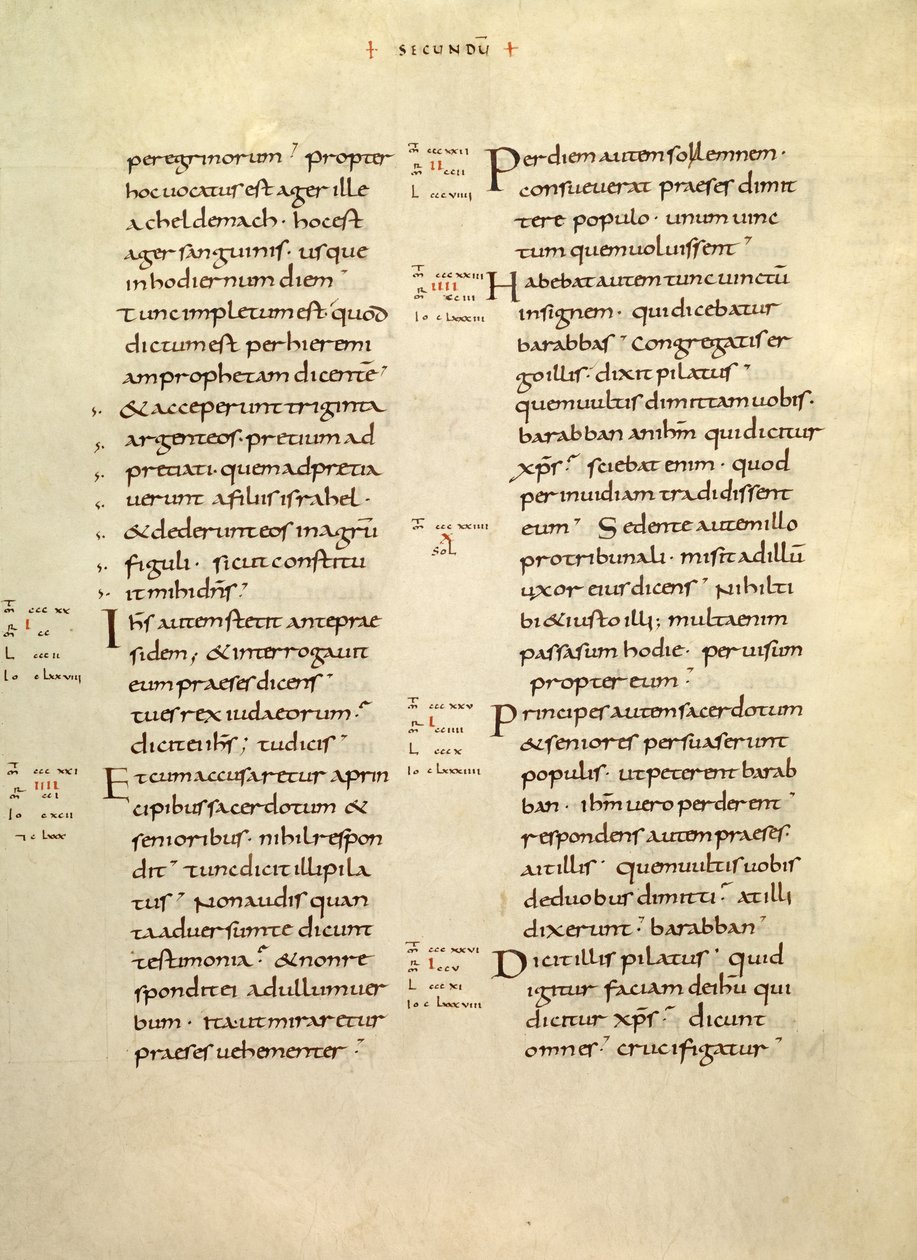 Página de texto de Unknown artist