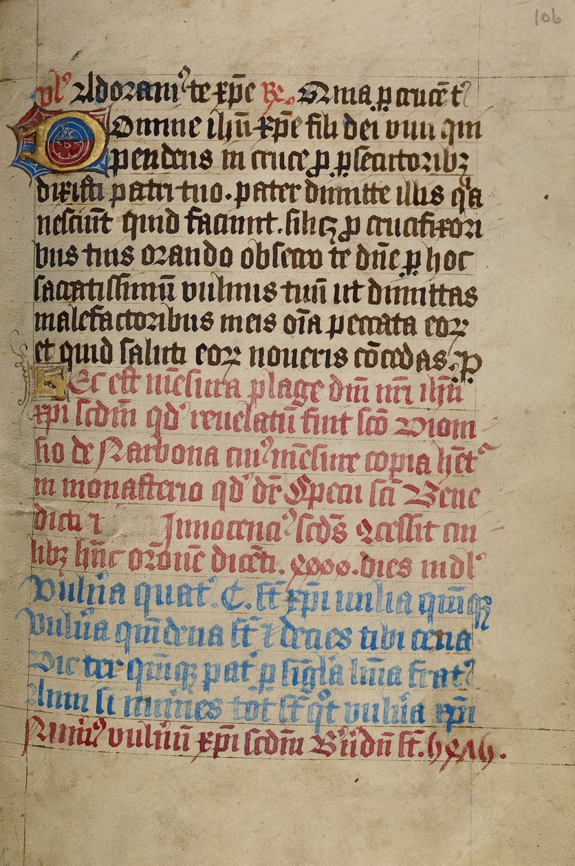 Página de texto de Unknown artist