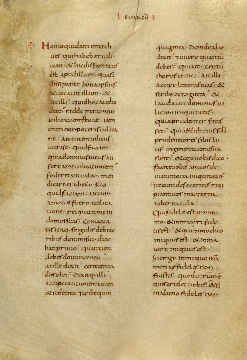 Página de texto de Unknown artist