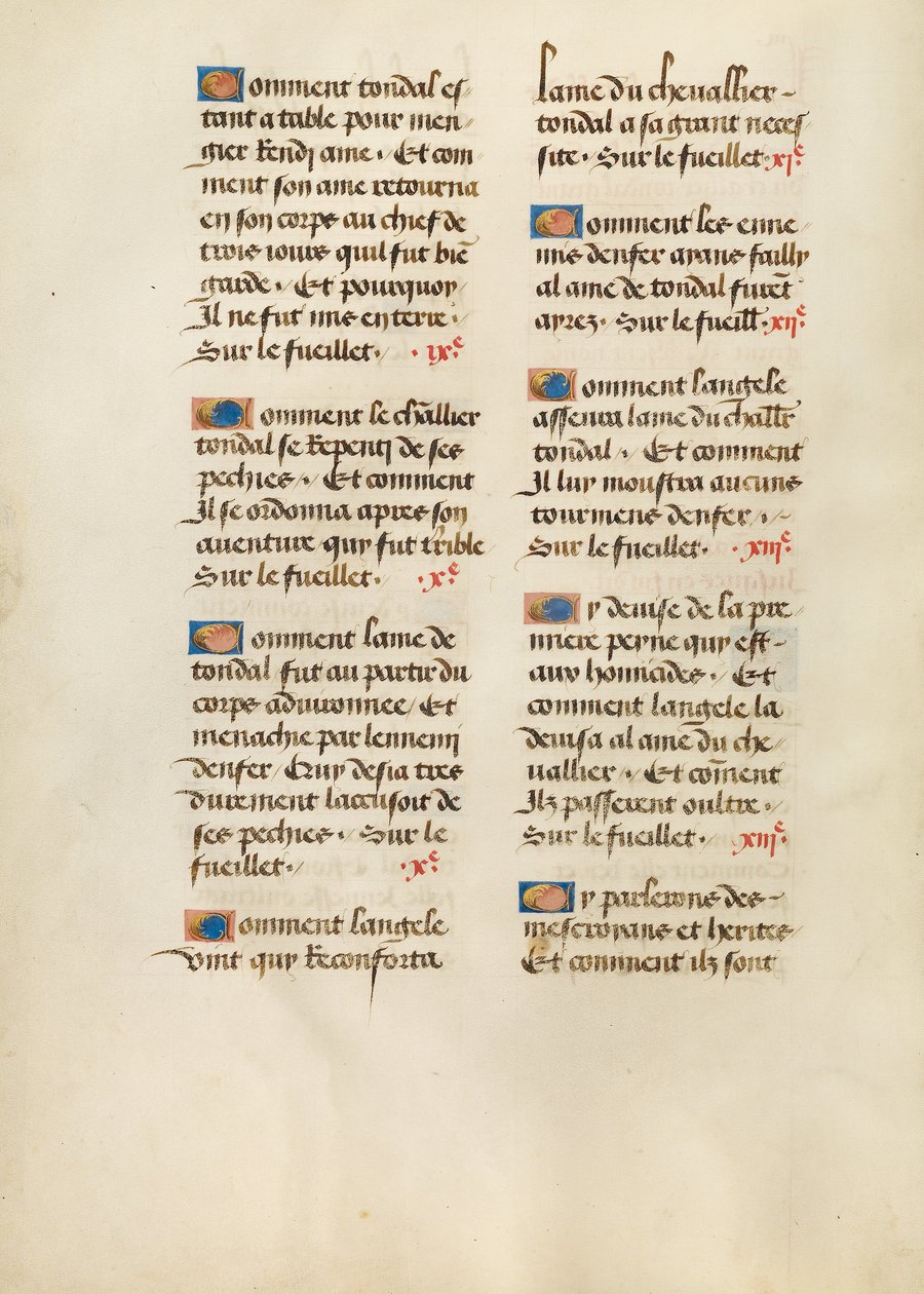 Página de texto de Unknown artist
