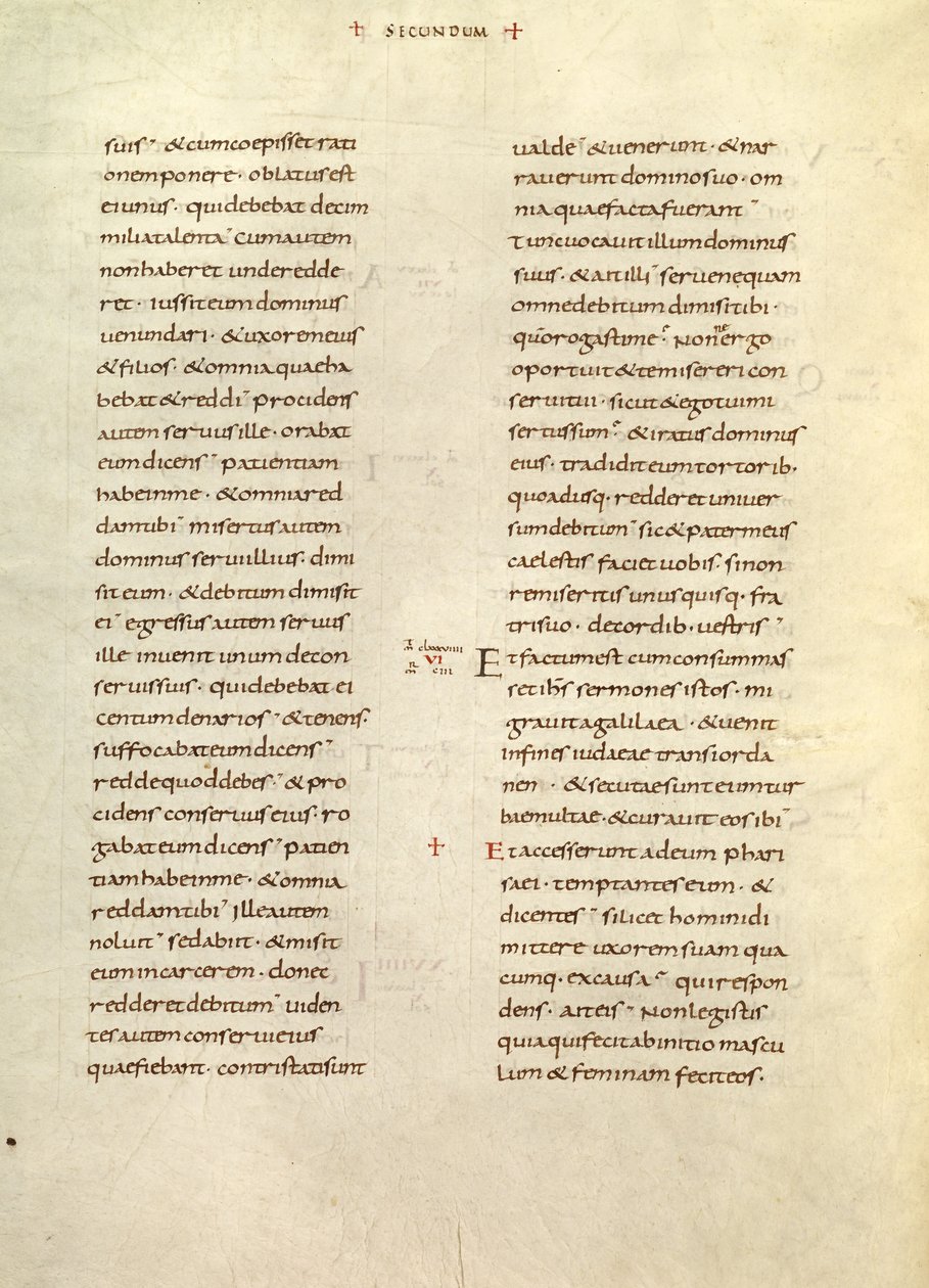 Página de texto de Unknown artist