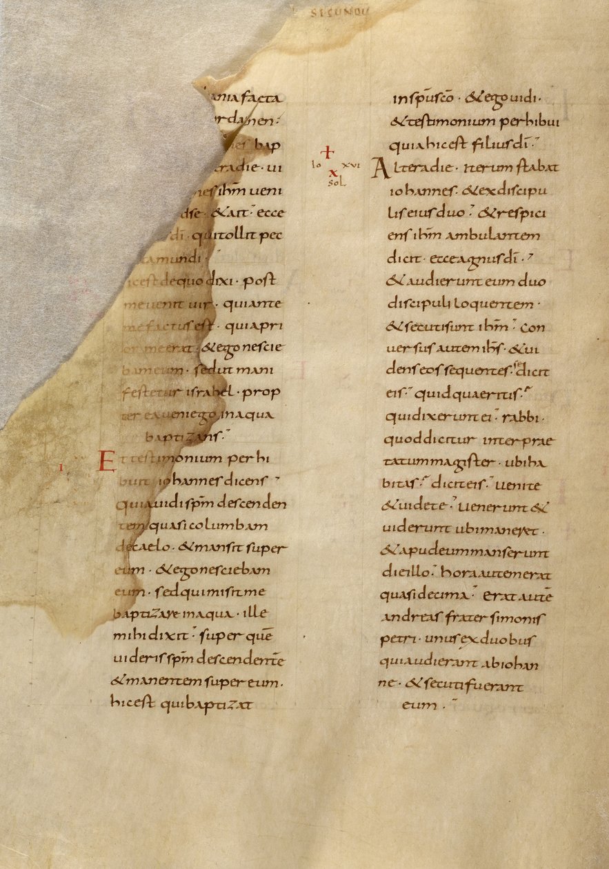 Página de texto de Unknown artist
