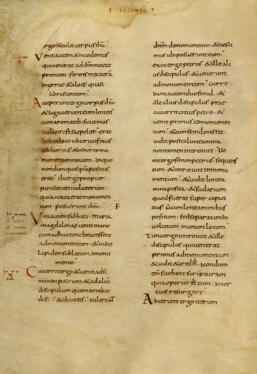 Página de texto de Unknown artist