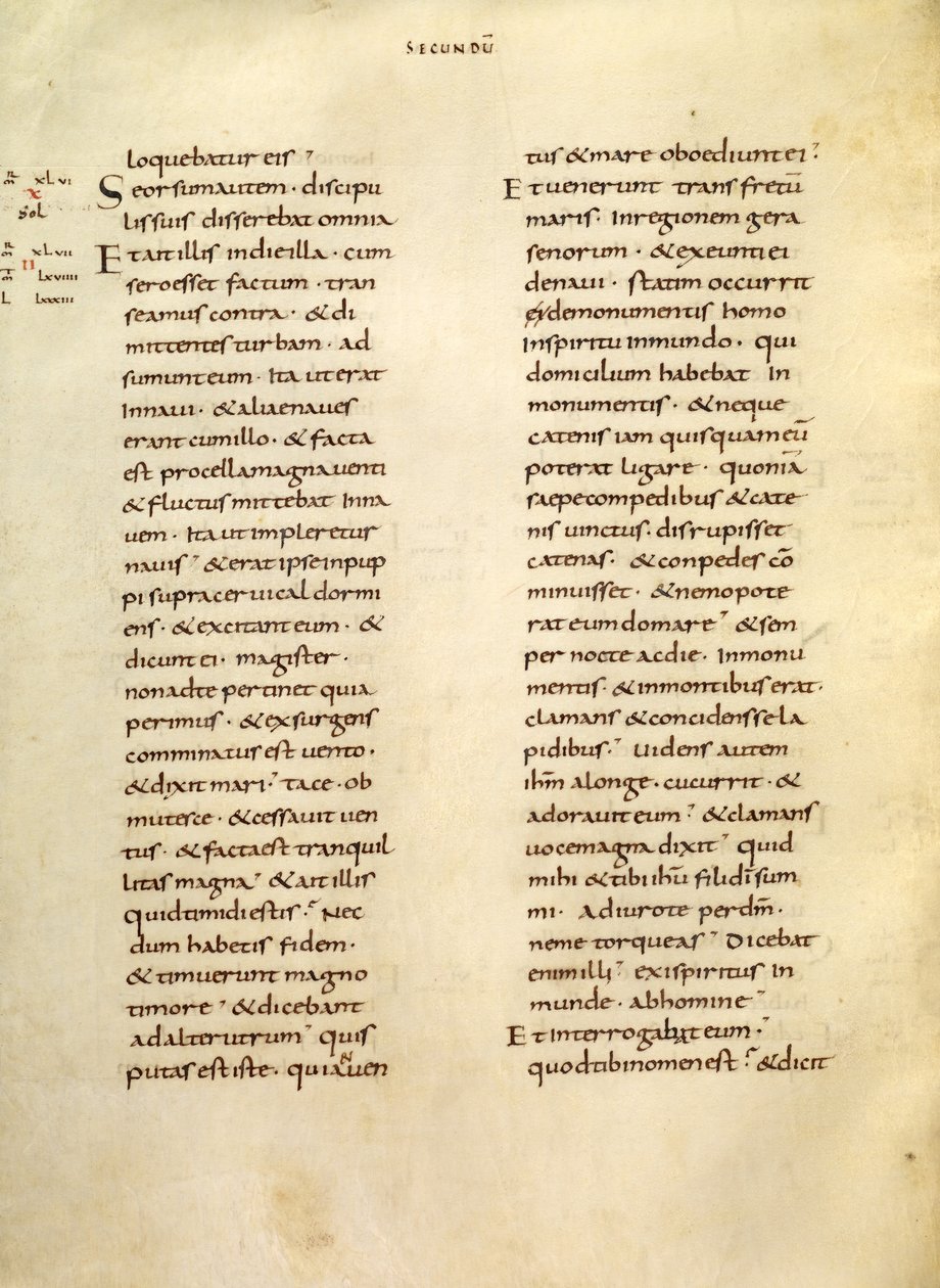 Página de texto de Unknown artist