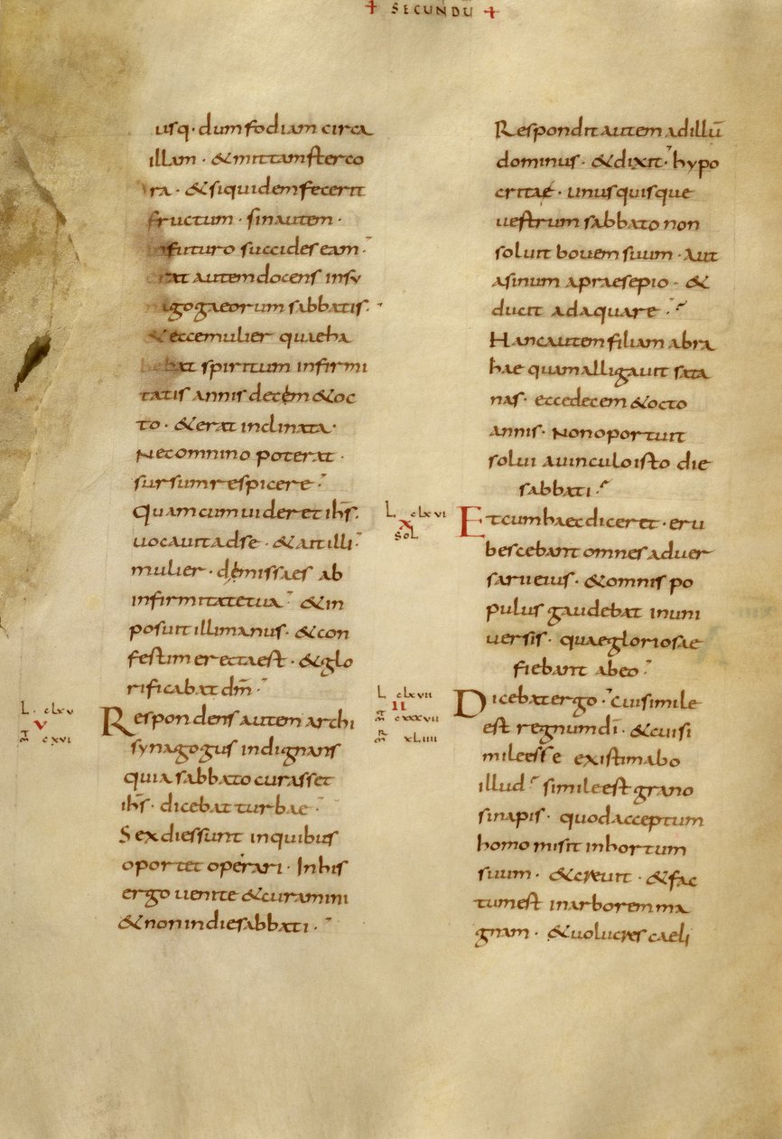 Página de texto de Unknown artist