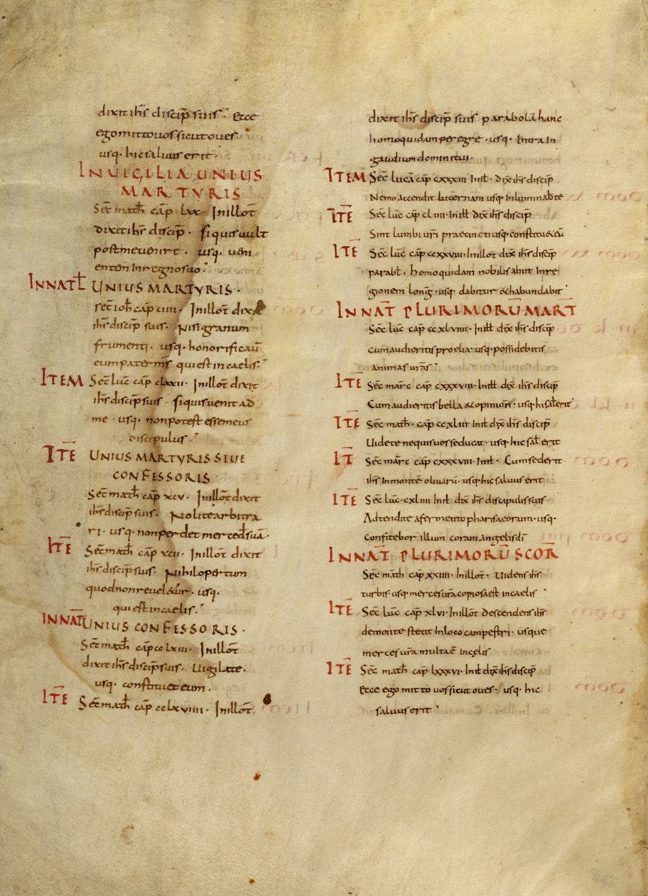 Página de texto de Unknown artist