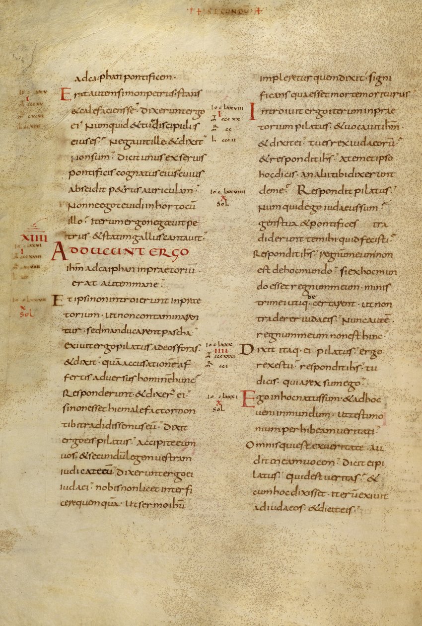 Página de texto de Unknown artist