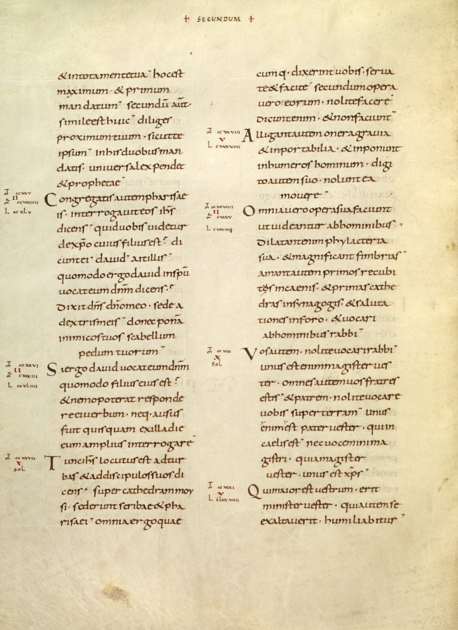 Página de texto de Unknown artist