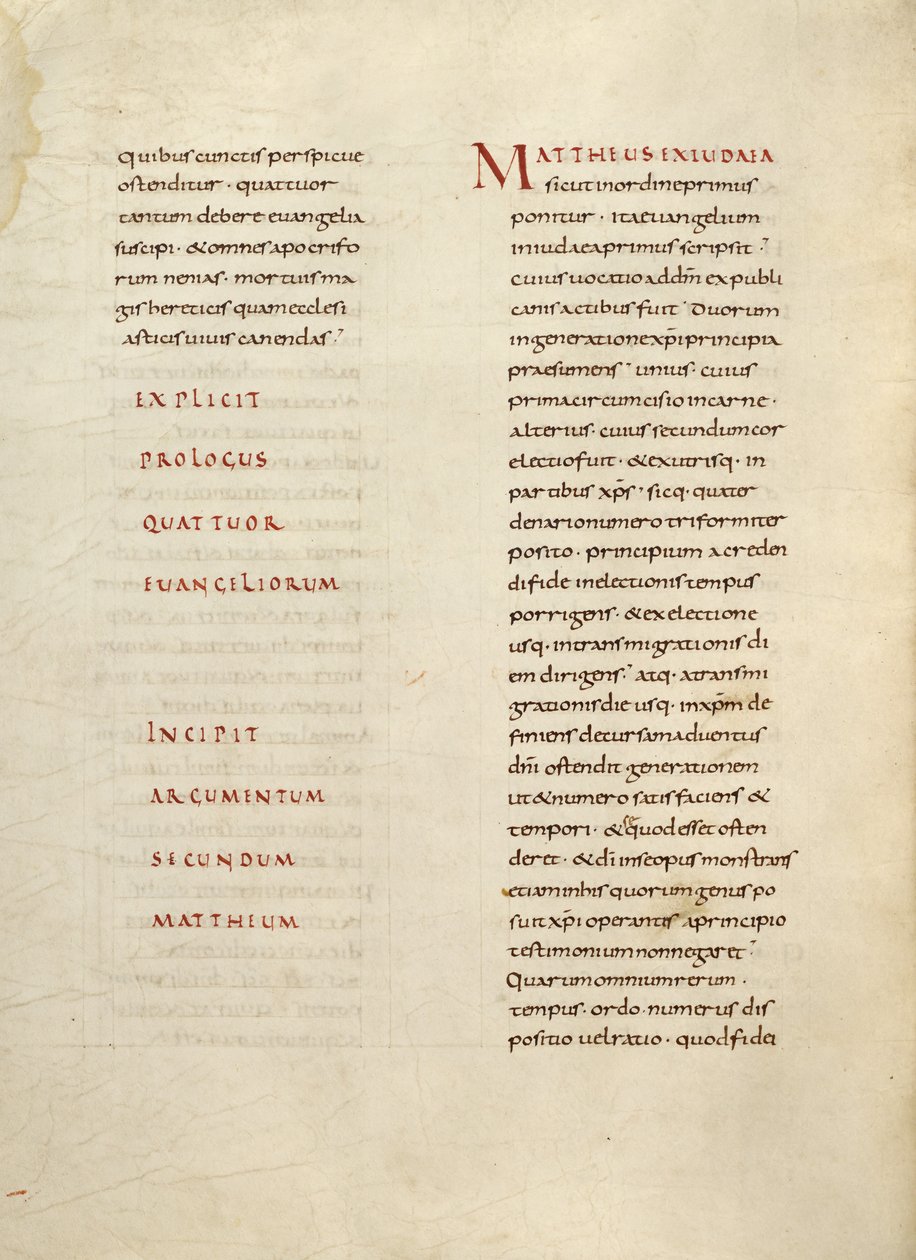 Página de texto de Unknown artist