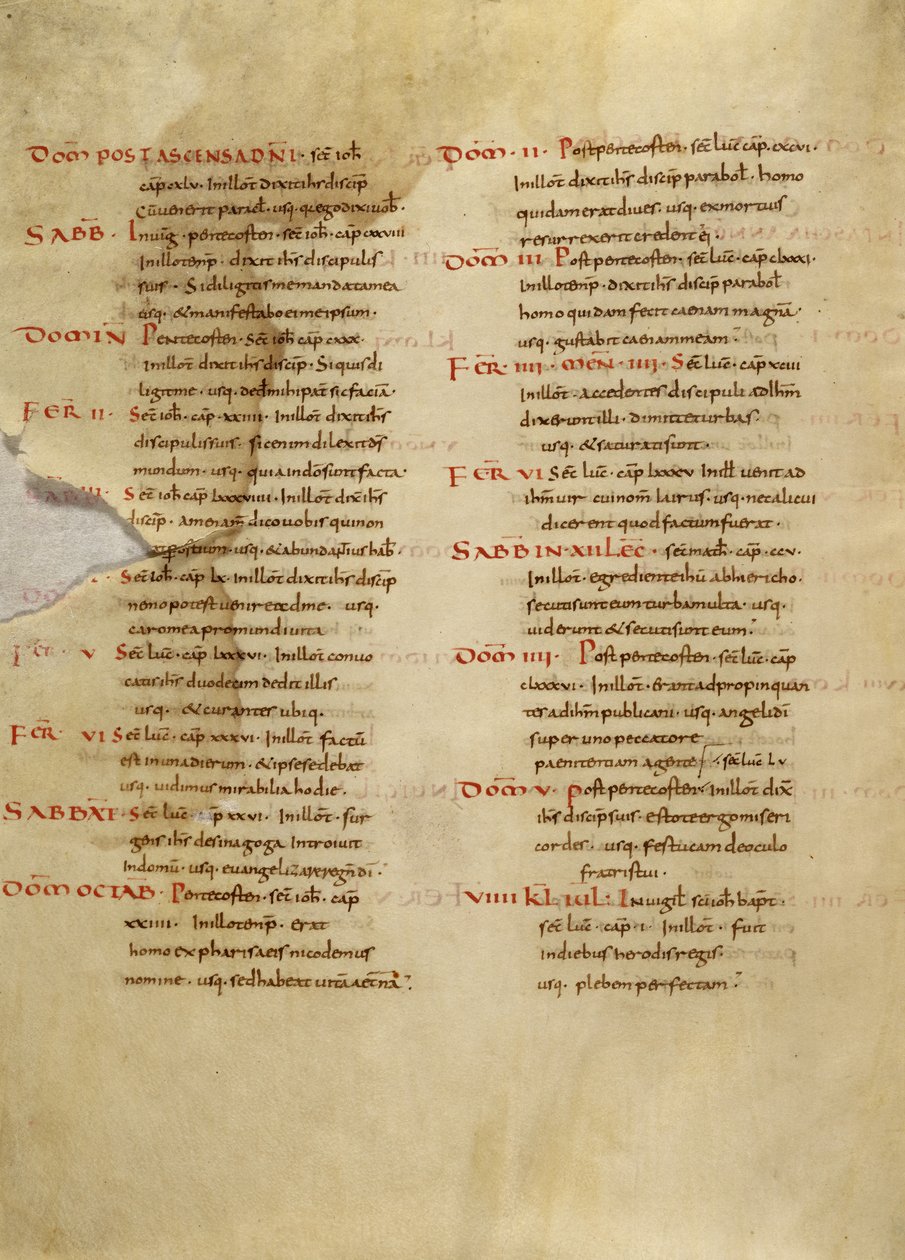 Página de texto de Unknown artist