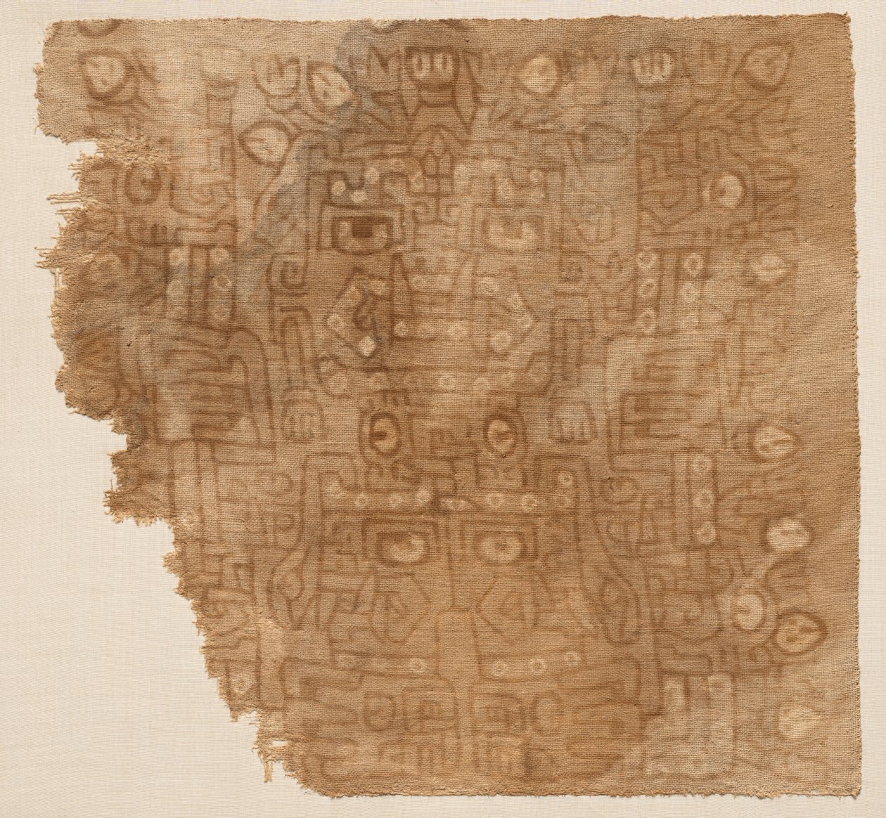 Fragmento Têxtil com Deusa de Algodão de Unknown artist