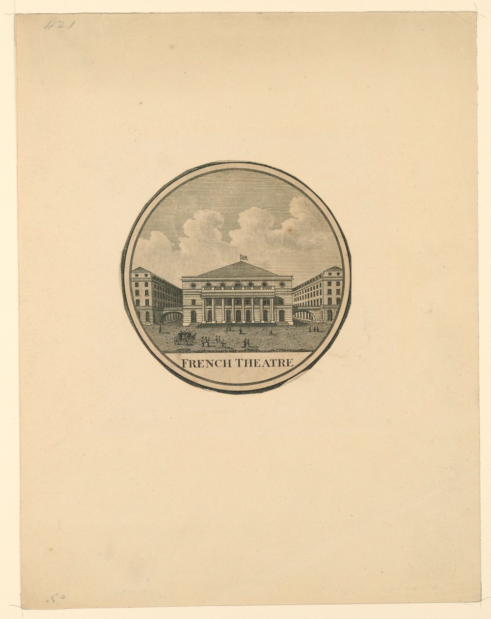 Teatro Francês, Paris de Unknown artist