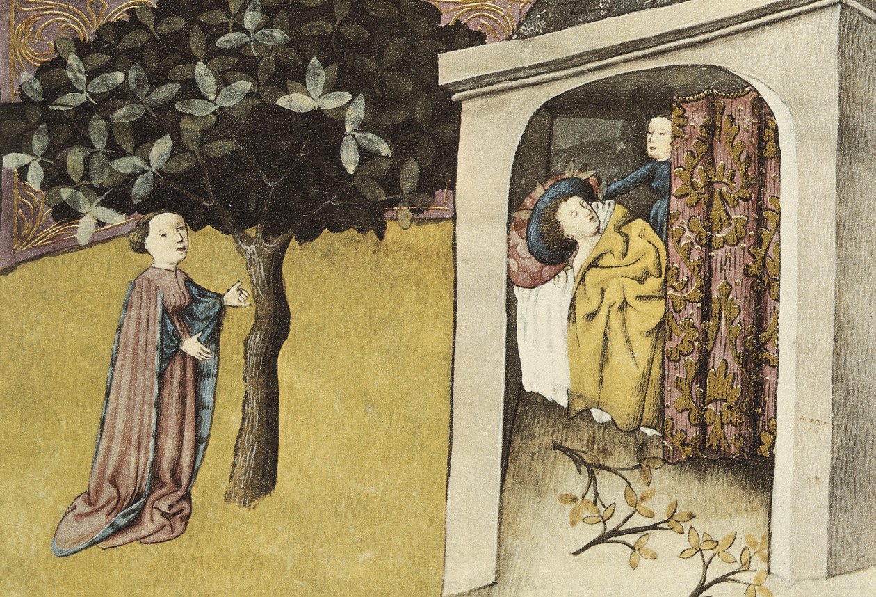 A árvore de Chastete (miniatura) de Unknown artist