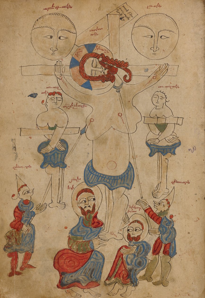 A Crucificação e o Depósito de Unknown artist