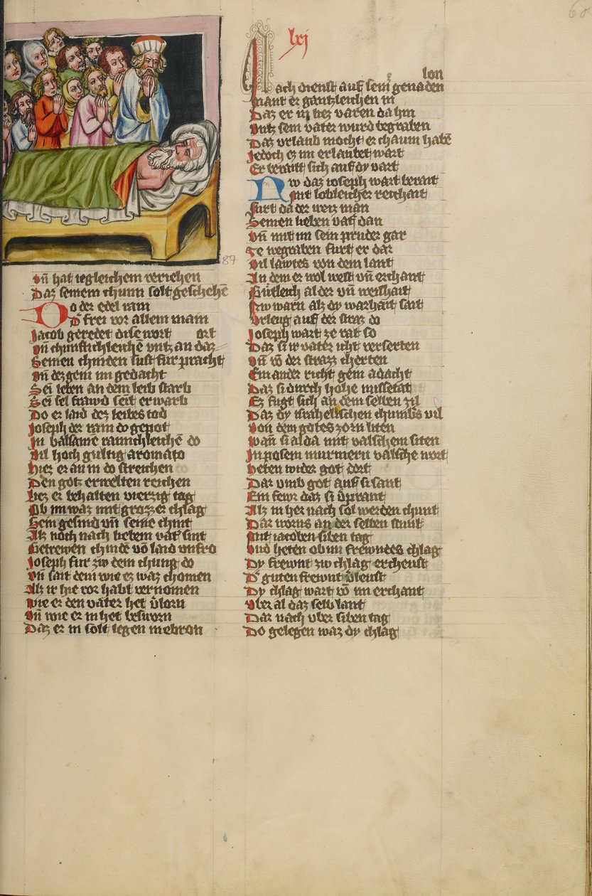 A morte de Jacob de Unknown artist