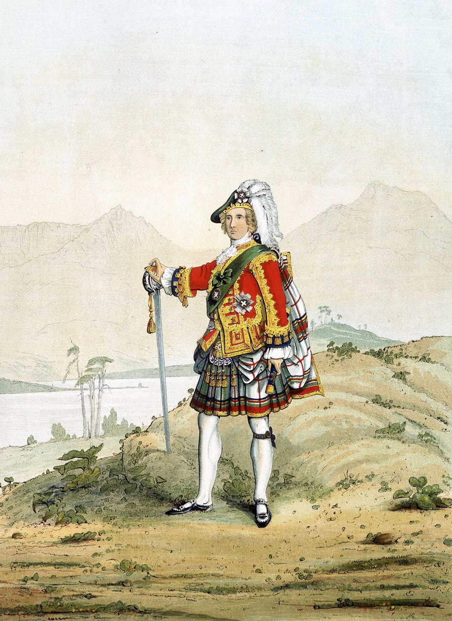 O príncipe inglês Charles Edward de Unknown artist