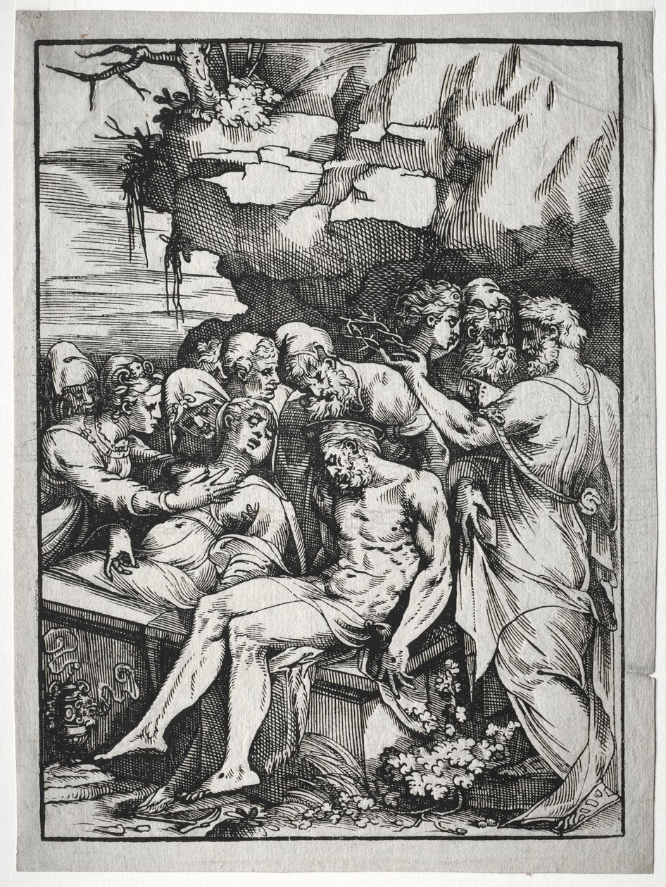 O sepultamento de Unknown artist