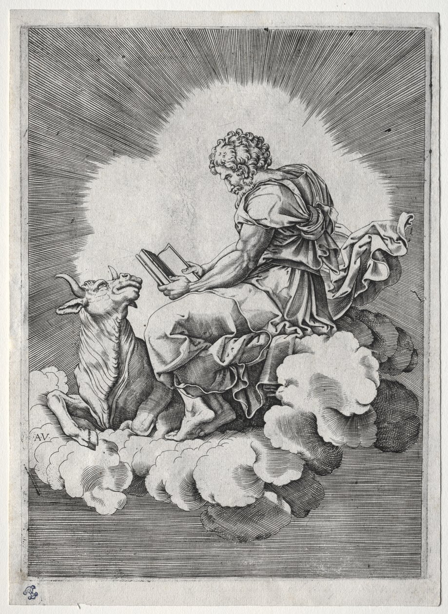 Os quatro evangelistas de Unknown artist